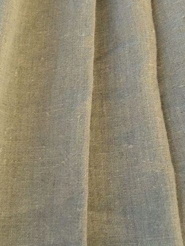 toile de lin couleur gris