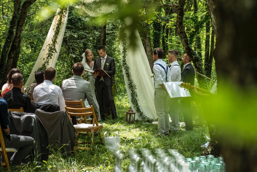 mariage forêt