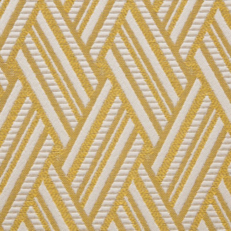 tissu jacquard jaune doré