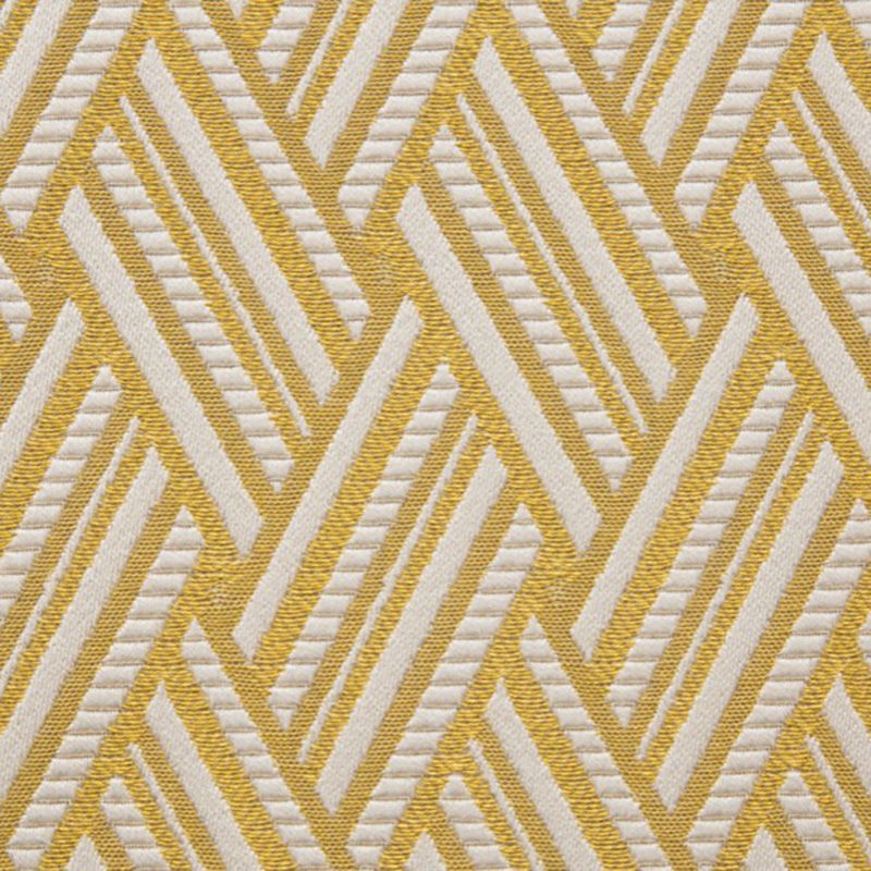 tissu jacquard jaune doré