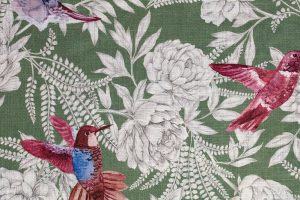 Tissu imprimé oiseaux