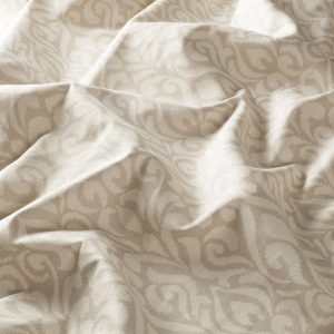 tissu baroque beige