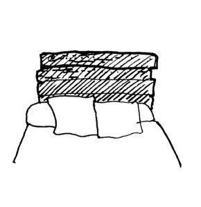 Tête de lit planches