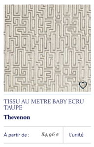 tissu labyrinthe