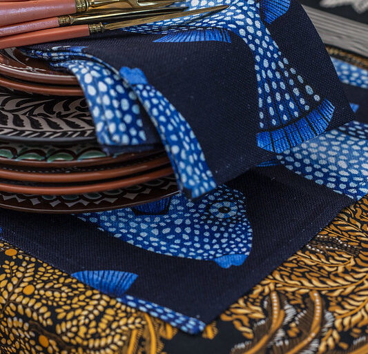 nappe tissu imprimé