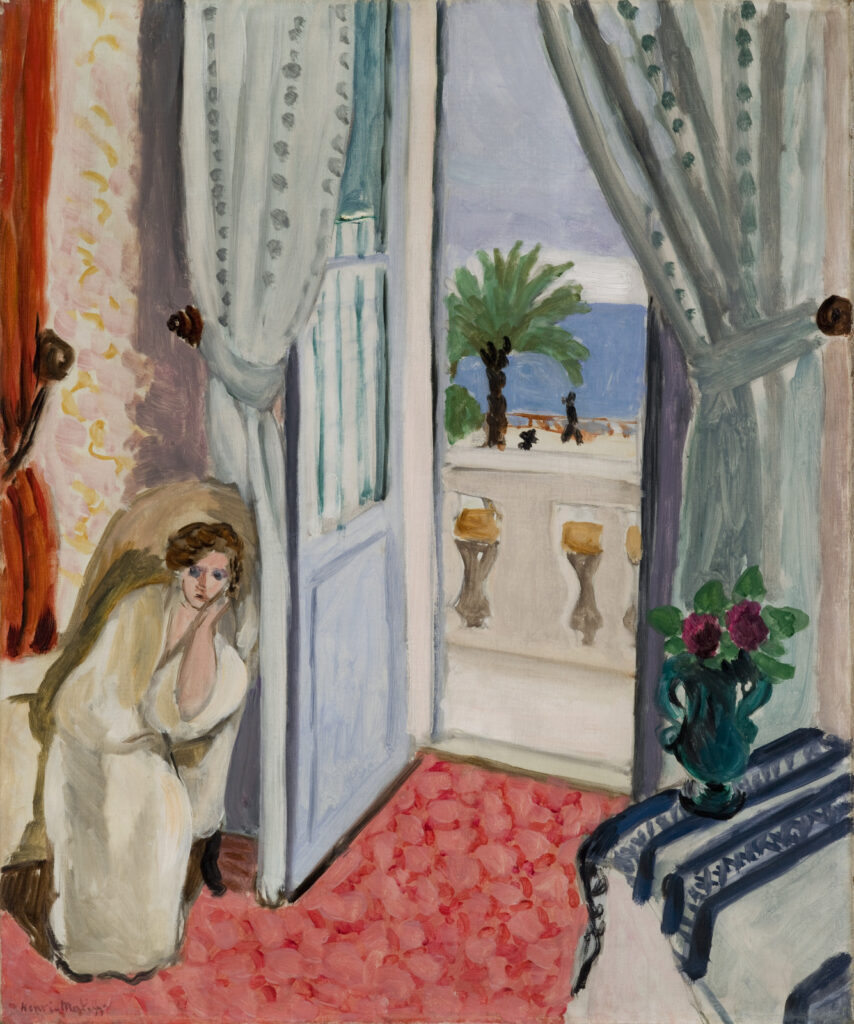 chambre vue mer intérieur hôtel Nice Matisse