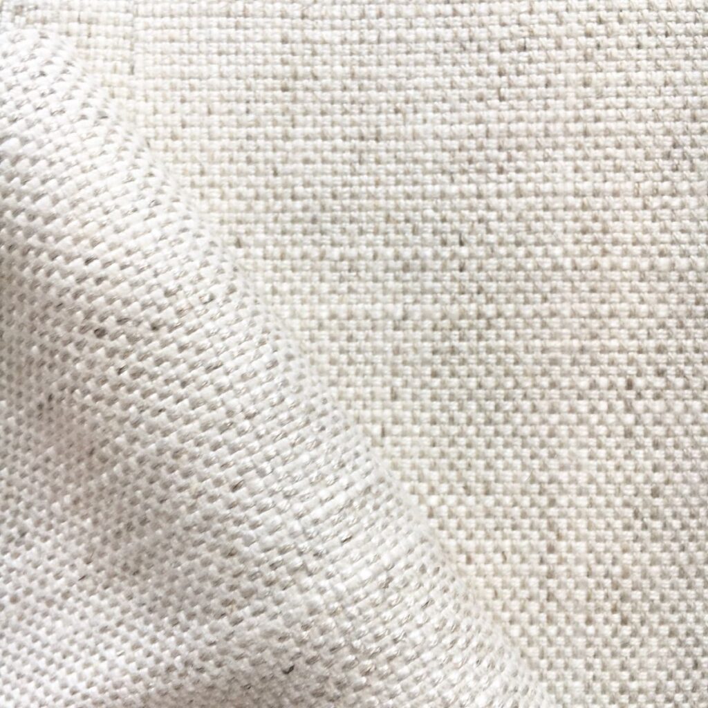 tissu rideaux beige