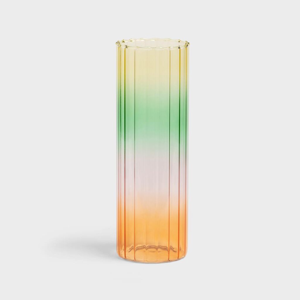 verre couleurs dégradé