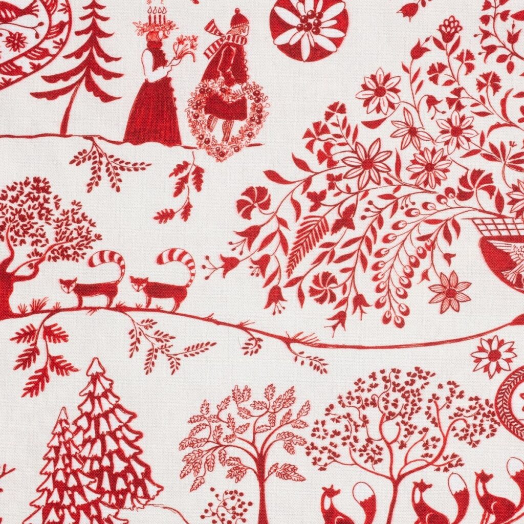 tissu motifs Noel