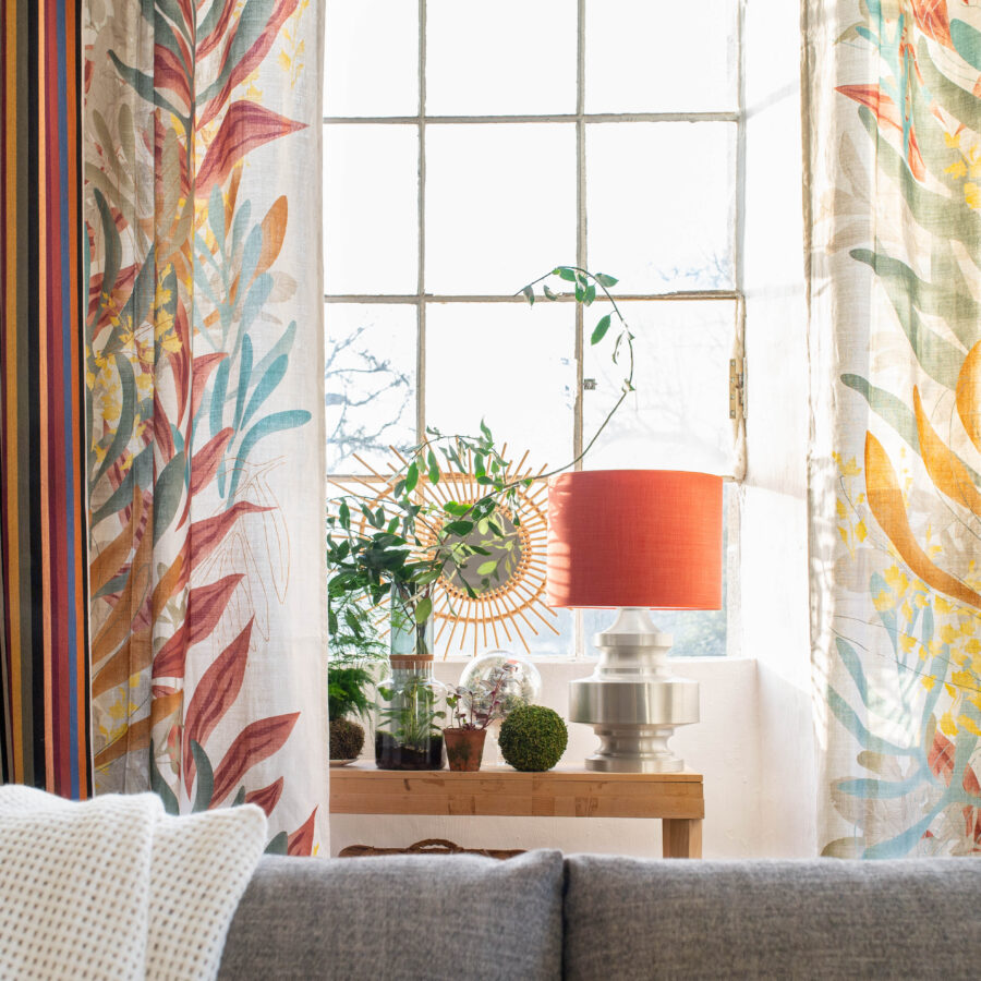 toiles de mayenne rideaux eden