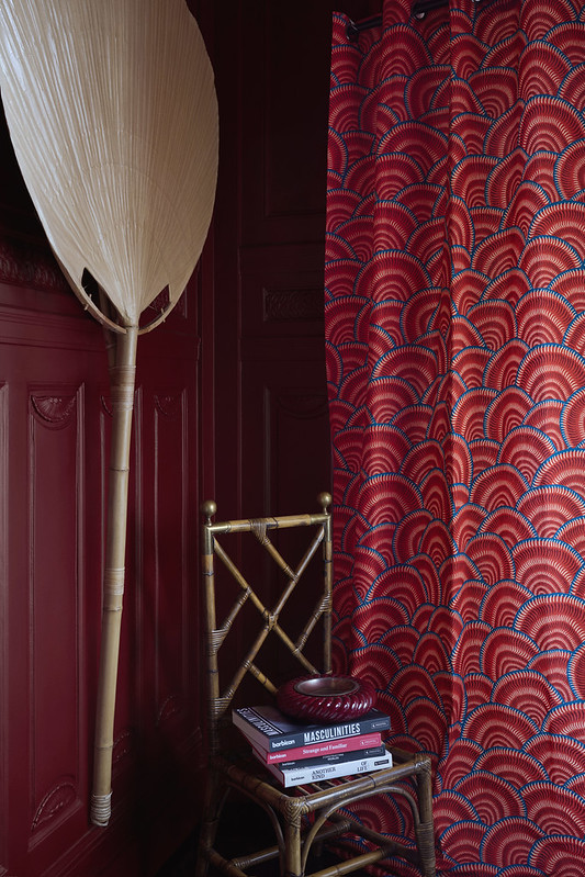 tissu motif collines