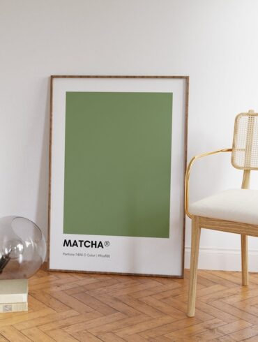 couleur vert matcha