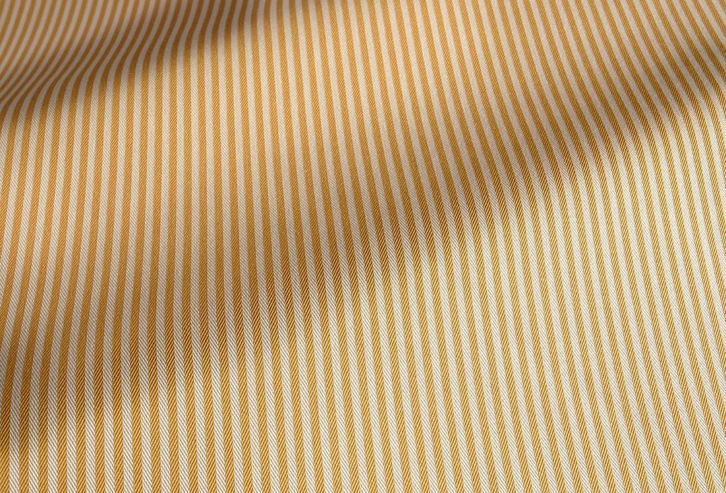 tissu rayé jaune