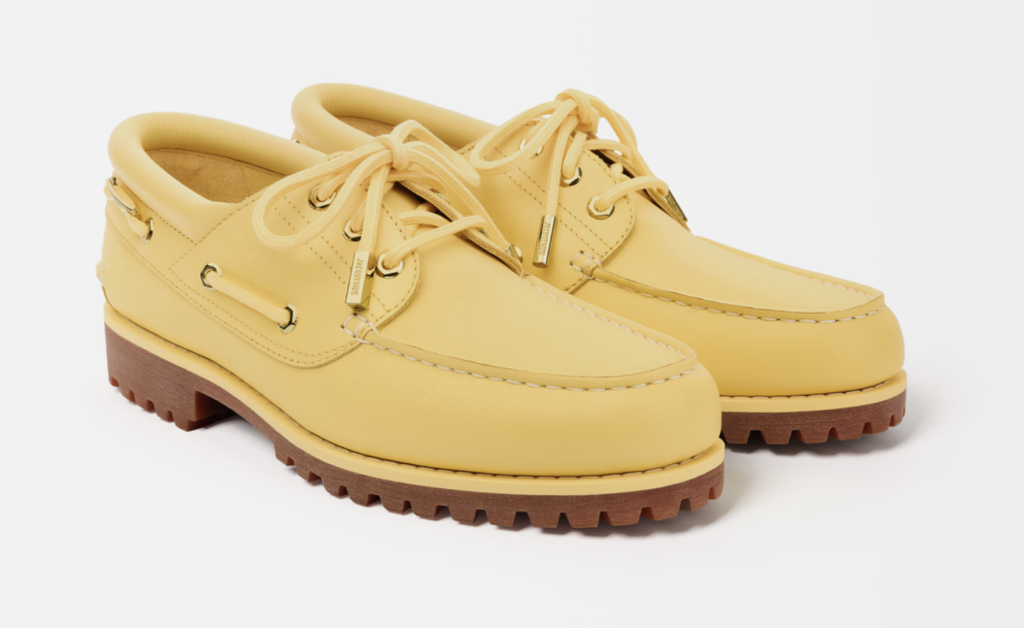chaussures jaune banane jacquemus