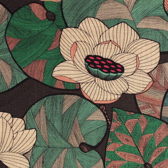 Visuel tissus du monde modèle Idris Thévenon