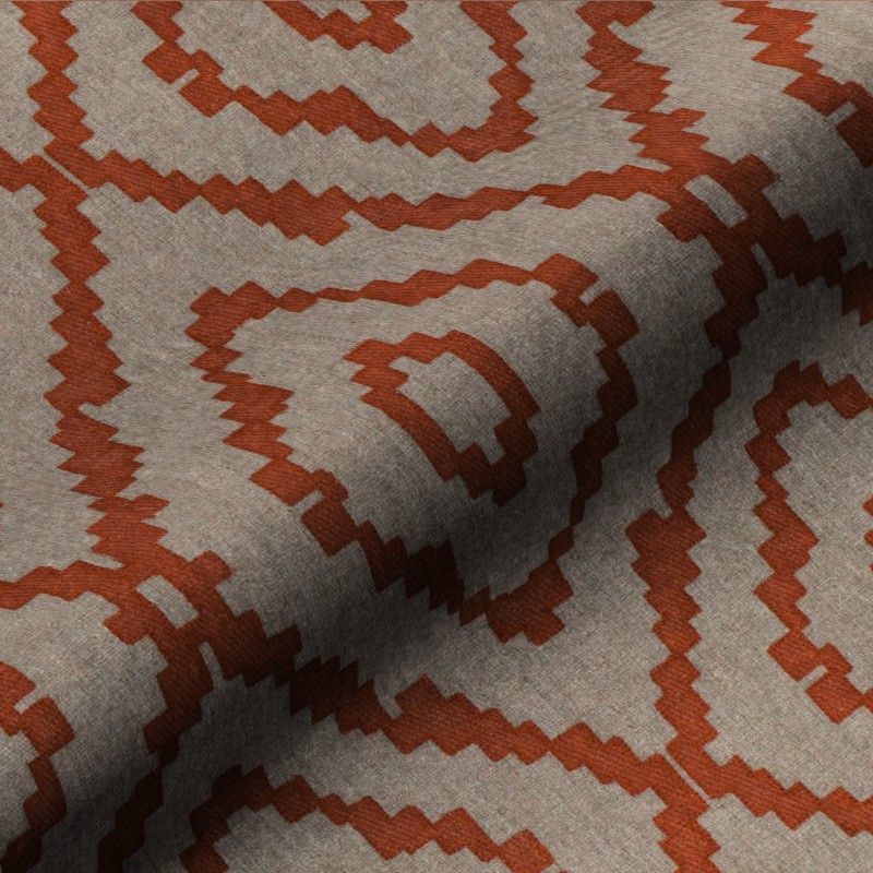 tissu imprimé style ikat inspiration tissus du monde
