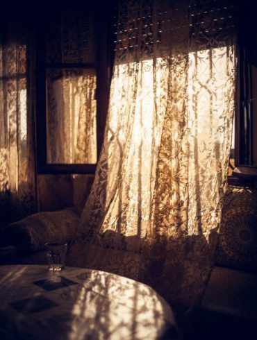 rideau intérieur extérieur