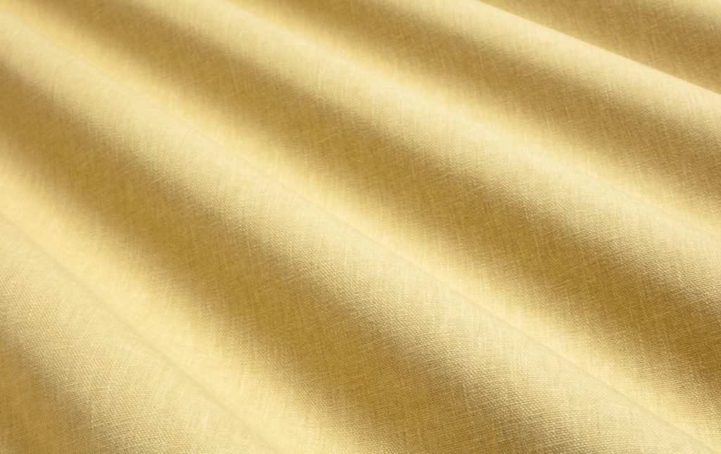 rideau jaune banane