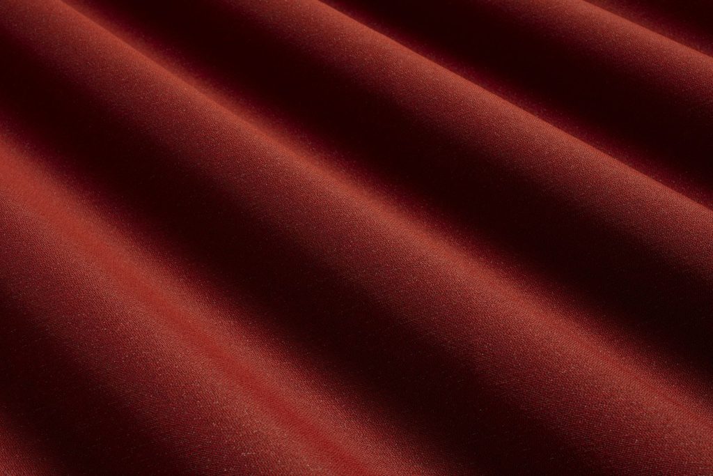 Tissu outdoor rouge piment