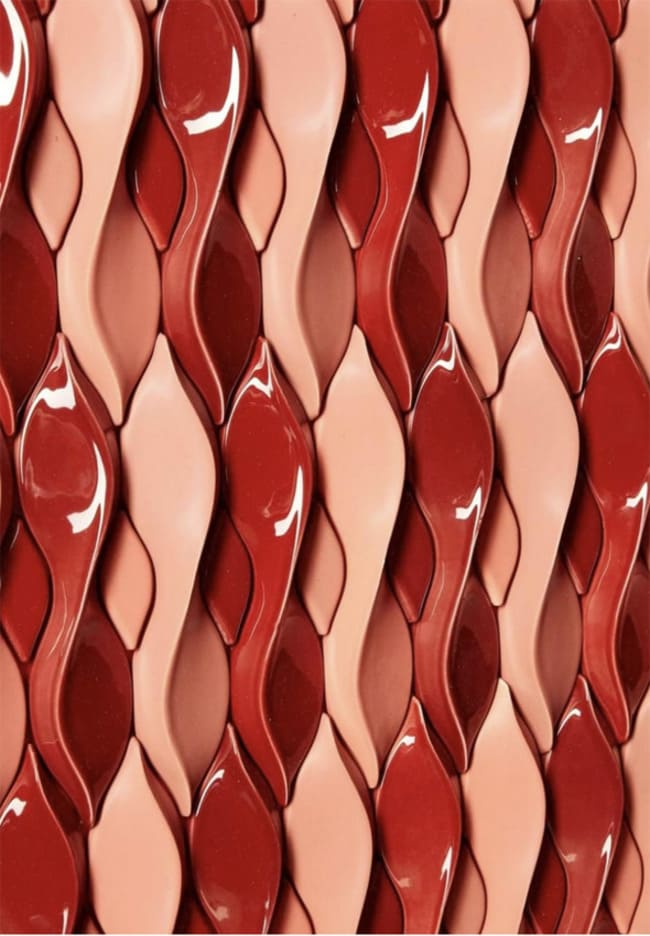 Carrelage au style Figura Serpentinata