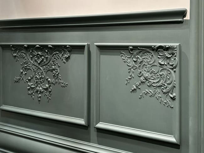 Soubassement mural réalisé par Staff Decor